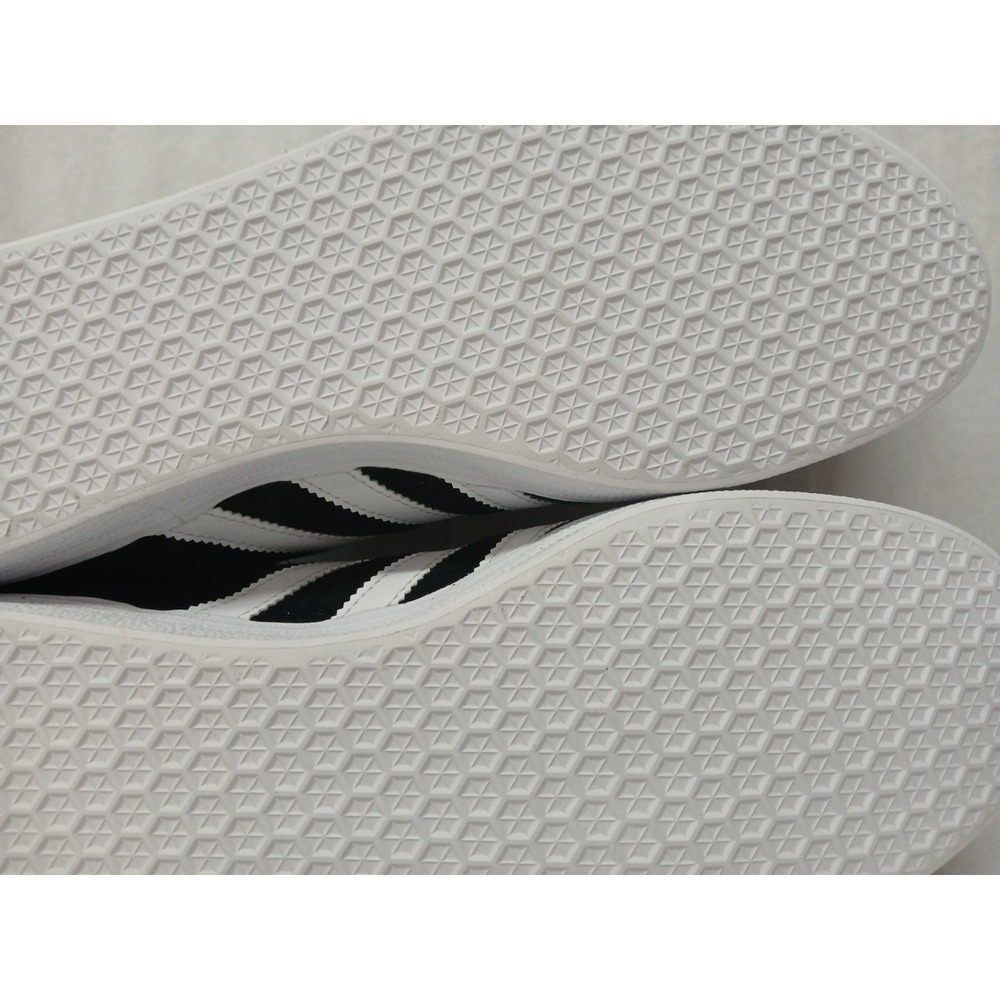 Adidas Originals Men's Gazelle‎ Casual Shoes BB5476 Black White Sz 13 - Picture 9 of 10